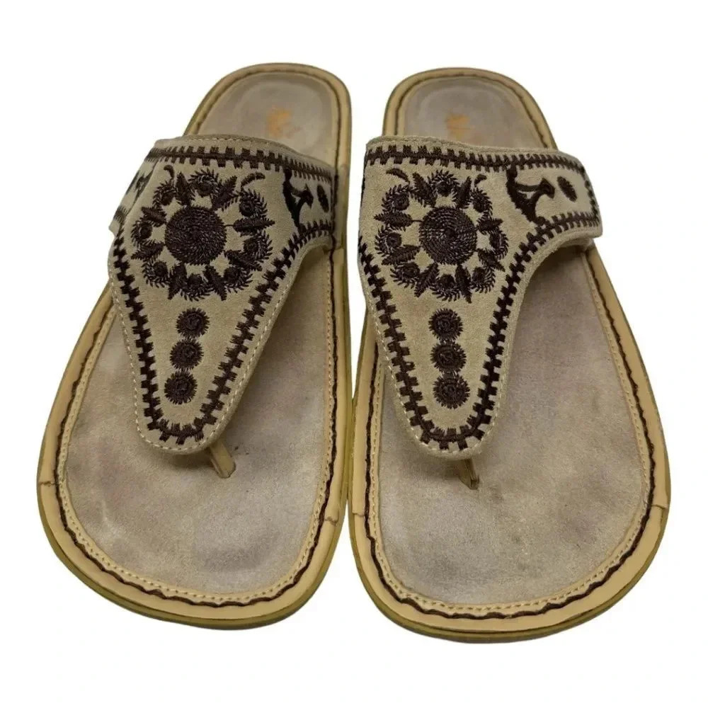 Alegria Vanessa Mandala Natural Leather Sandal - Picture 2 of 10